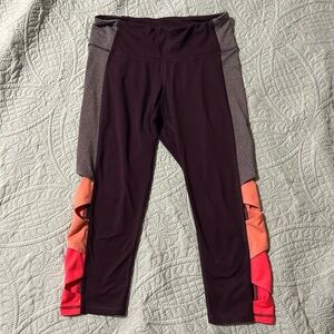 Champion Purple Athletic Capri Leggings
